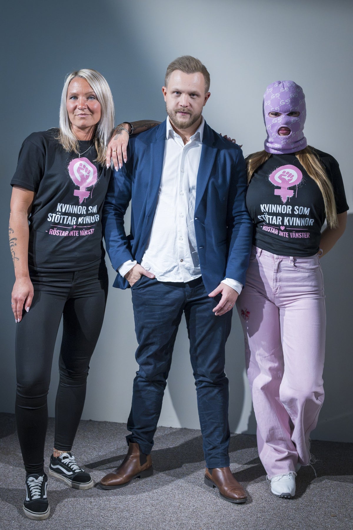 Kvinnor som stöttar kvinnor röstar inte vänster